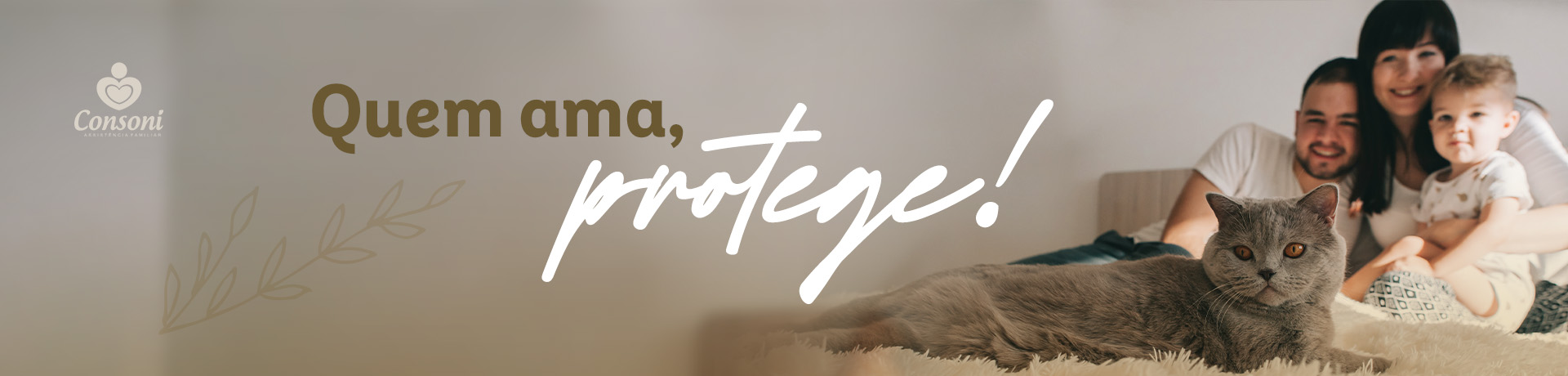 BANNER SITE - Quem ama, protege!